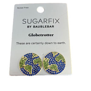 BRAND NEW! SUGARFIX By BaubleBar Earth Earrings.